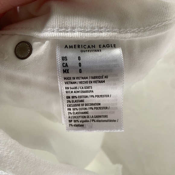 american eagle white denim skirt - Picture 5 of 5